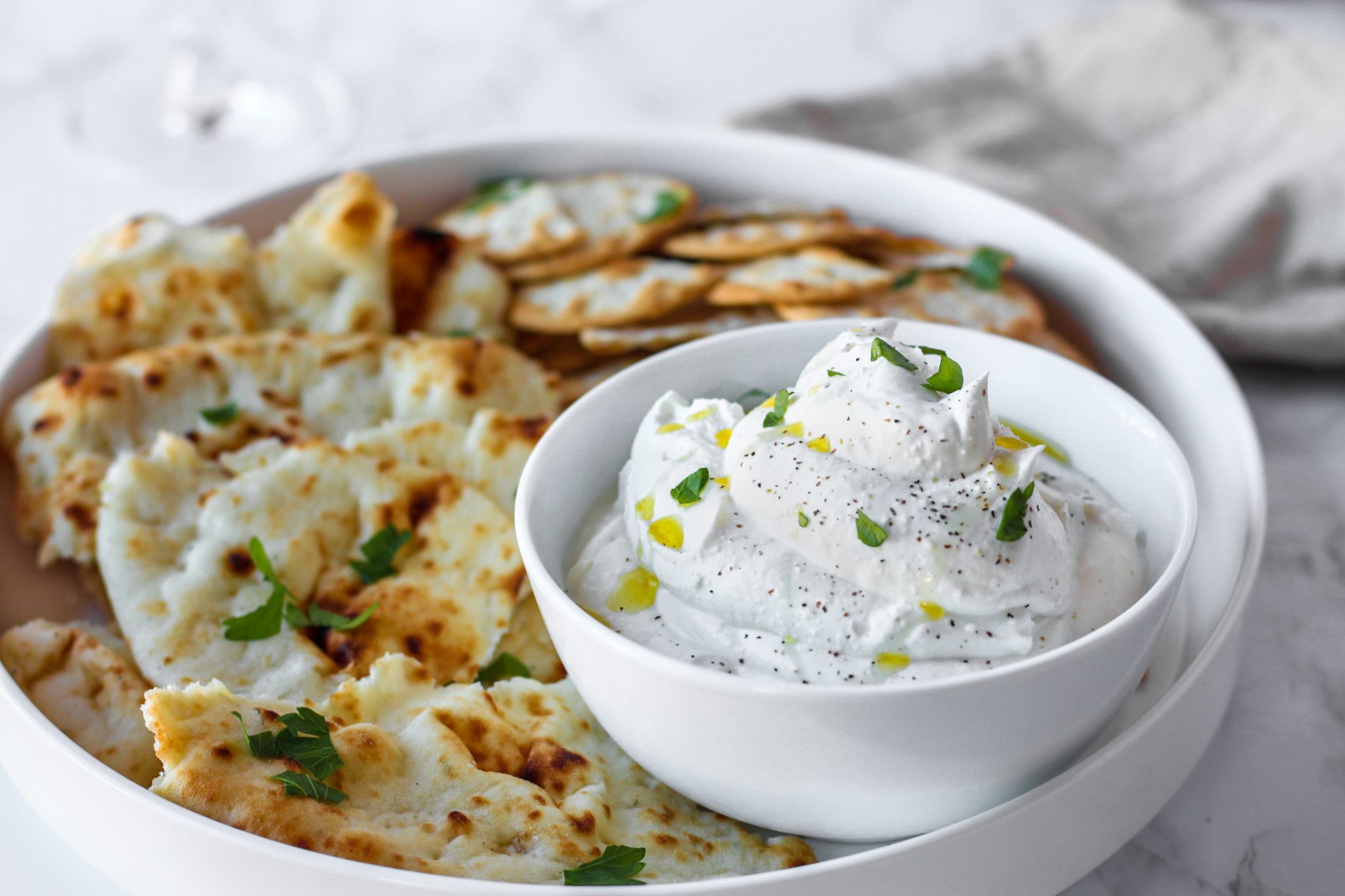 Whipped Feta - A Seasoned Greeting