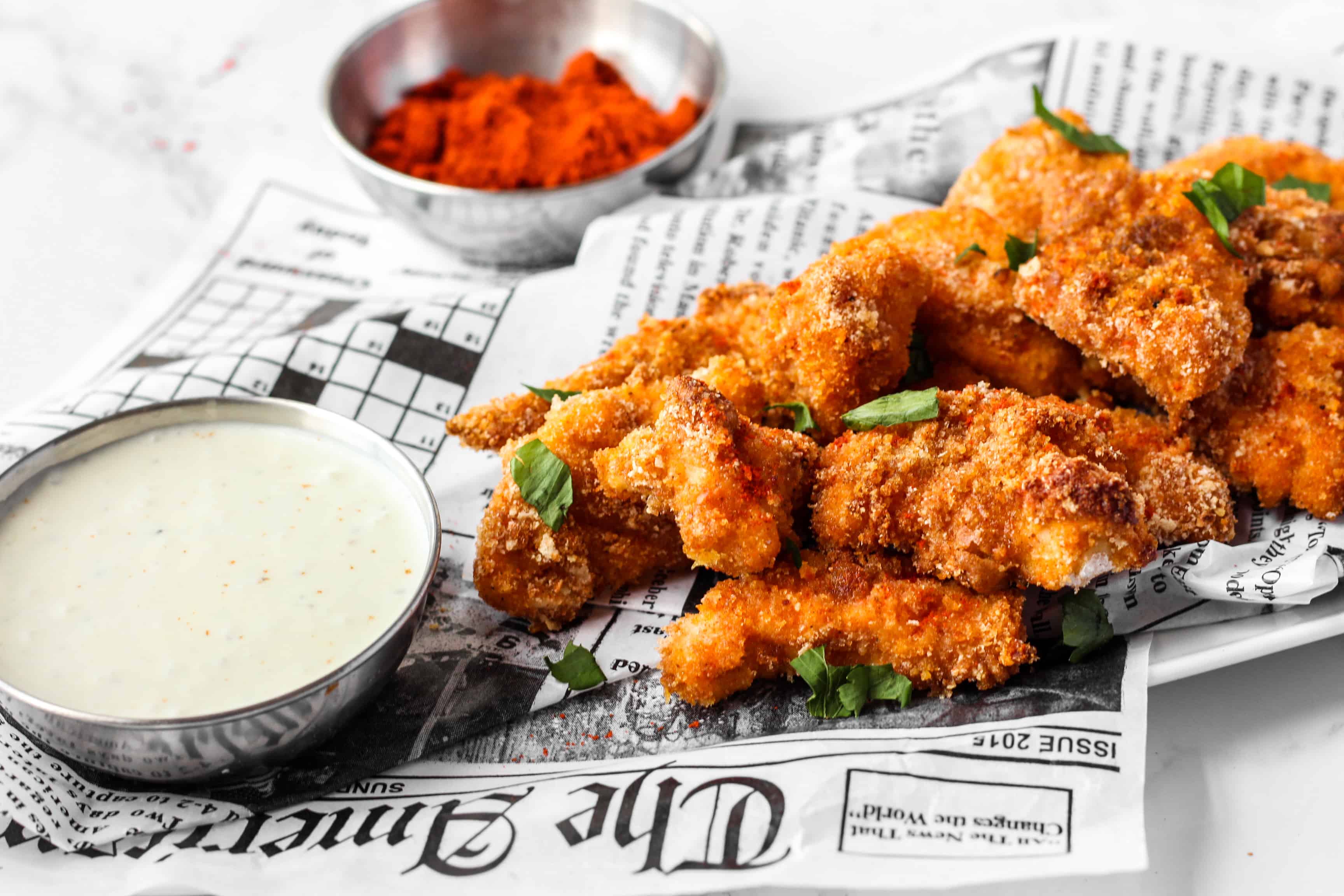 Spicy Chicken Nuggets A Seasoned Greeting