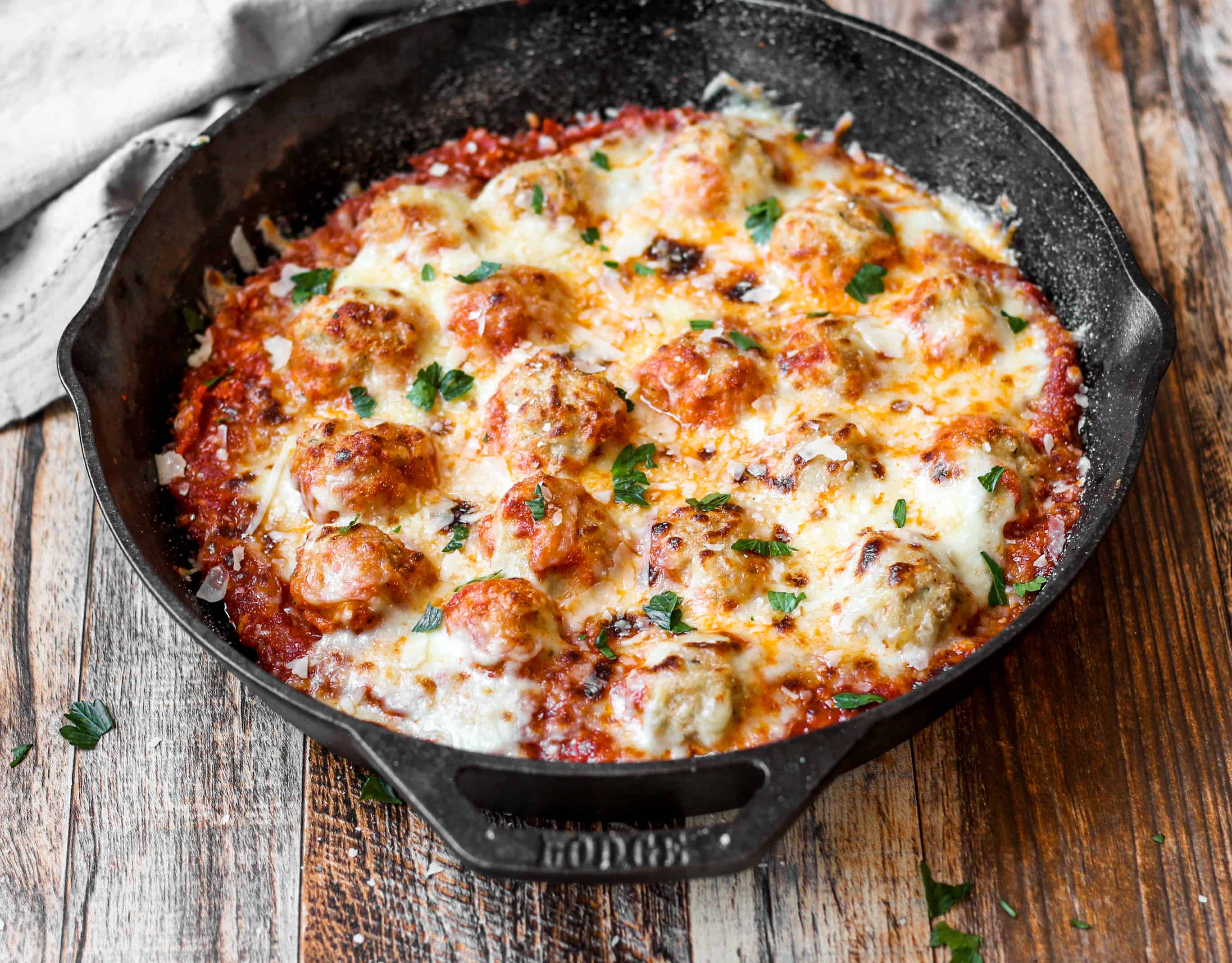 Chicken Parm Meatballs A Seasoned Greeting Cheesy and Easy!