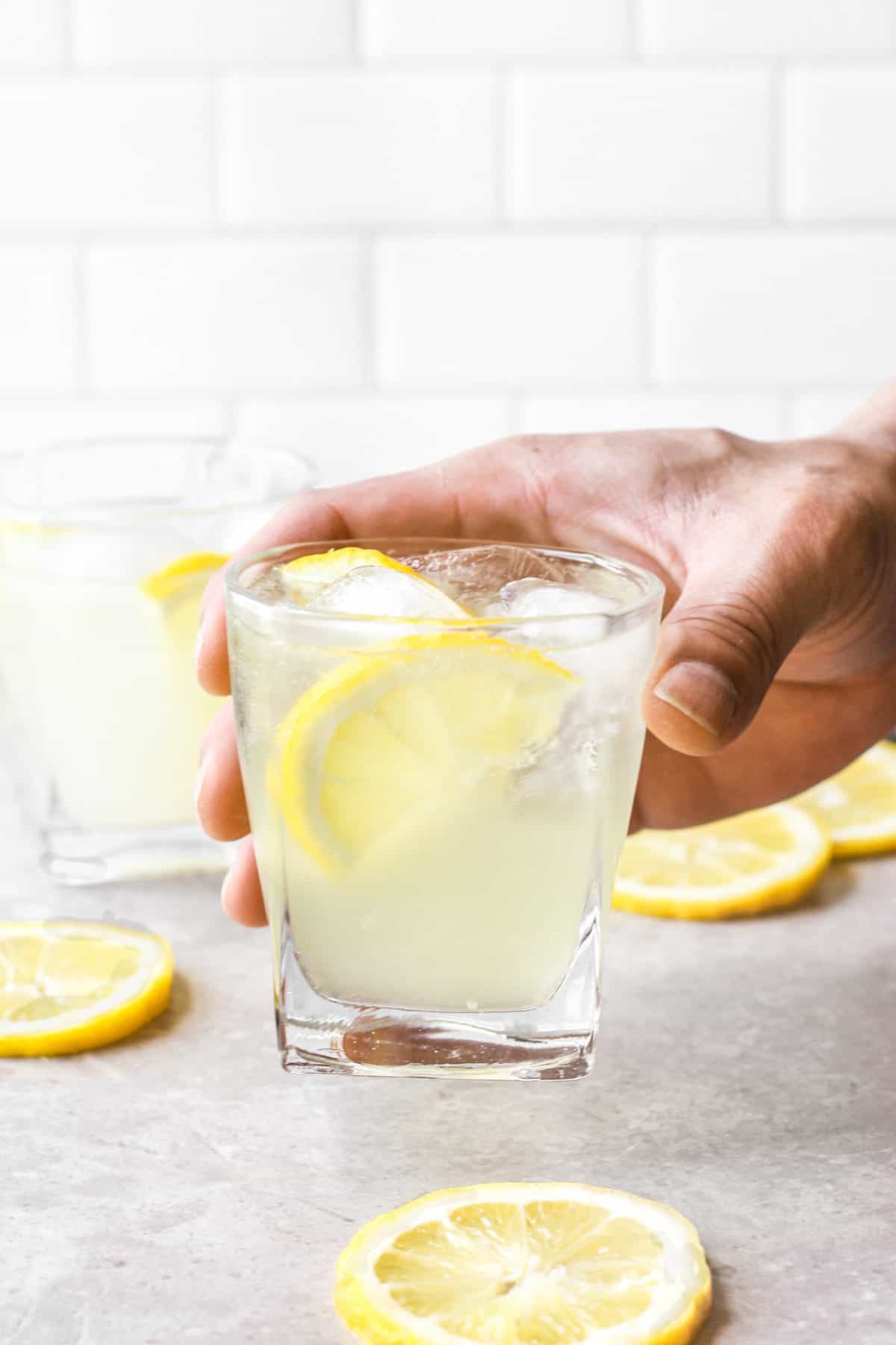 Limoncello and Vodka Cocktail A Seasoned Greeting