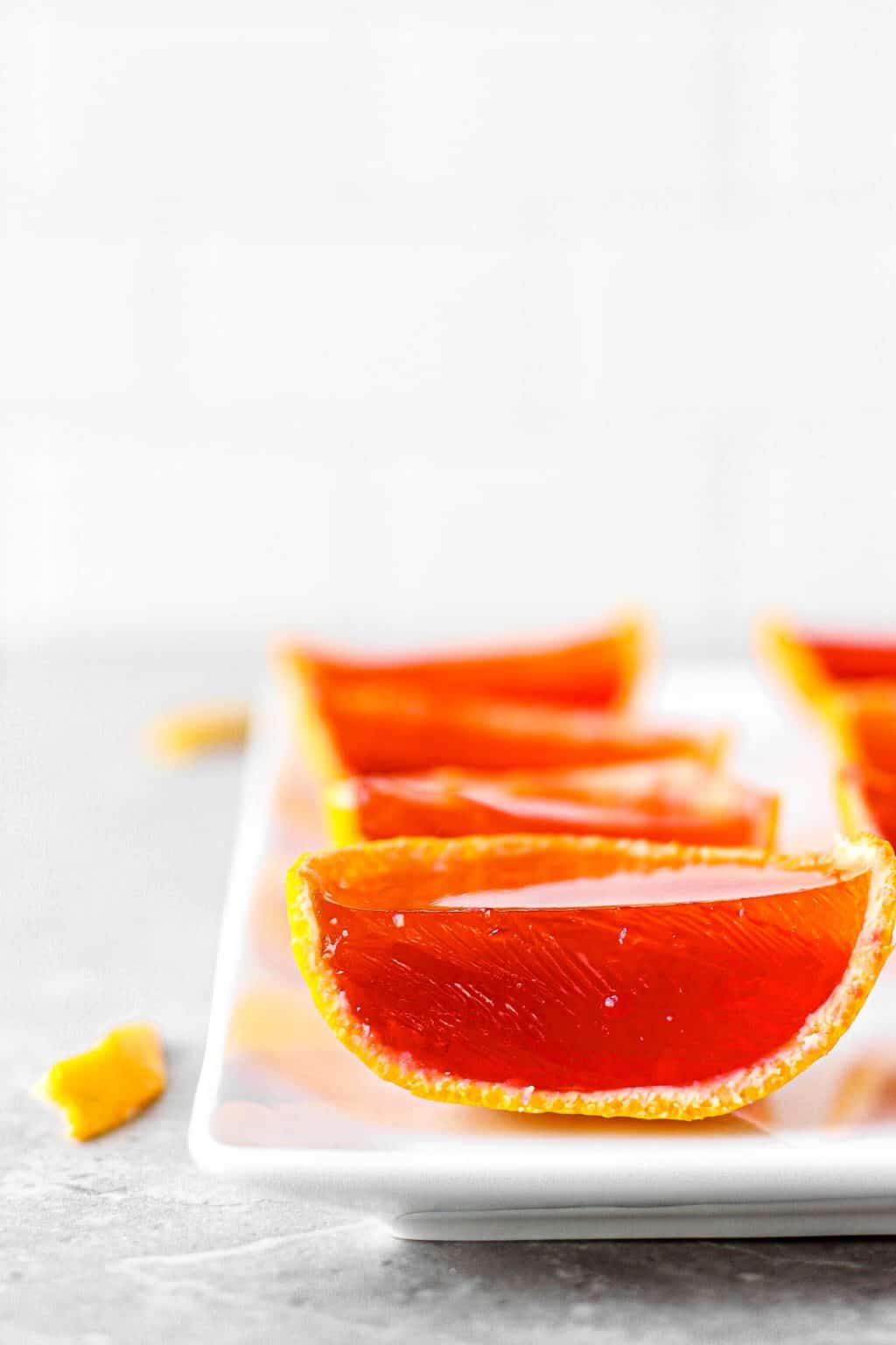 Tequila Sunrise Jello Shots - A Seasoned Greeting