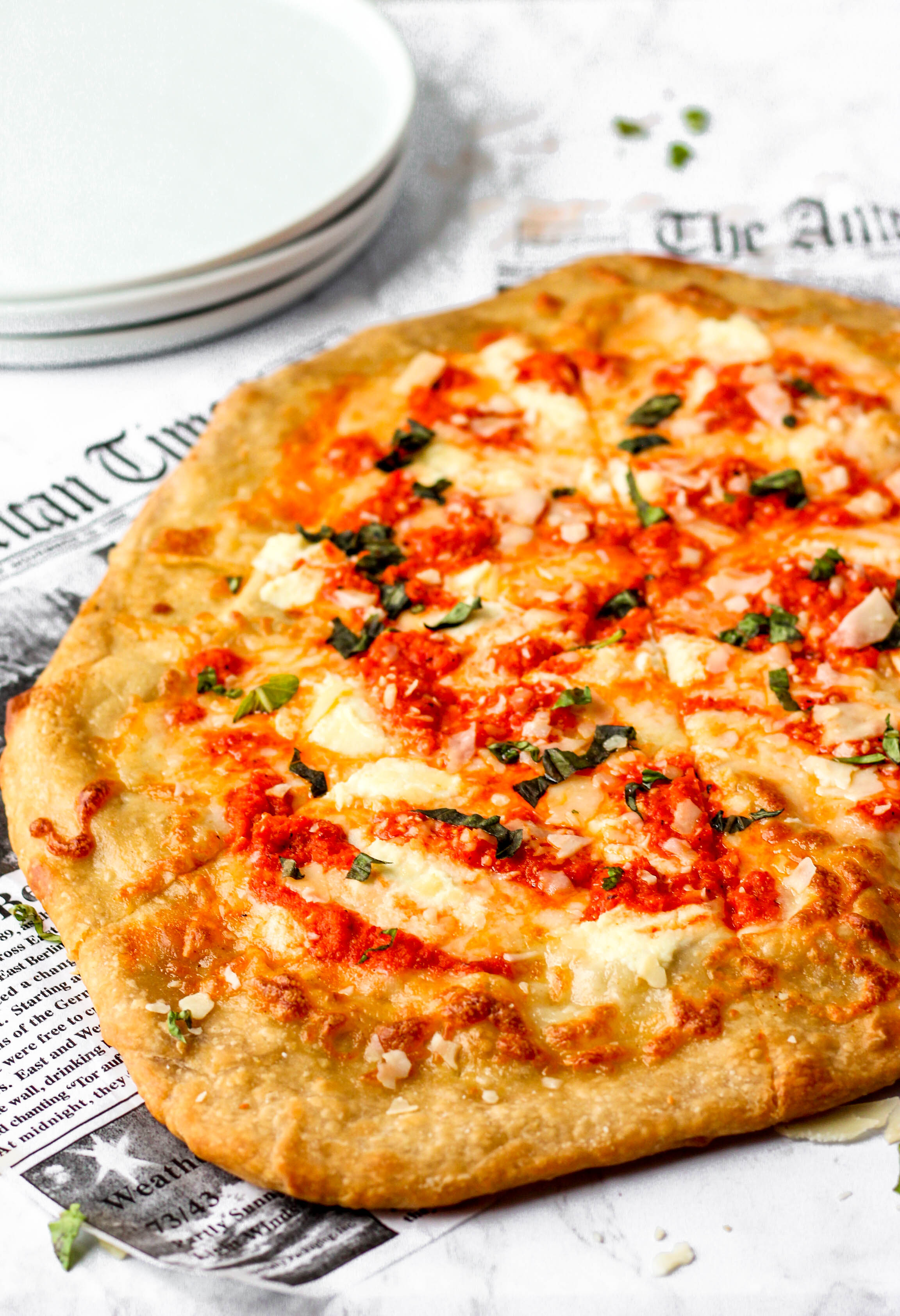 Roasted Red Pepper Pizza A Seasoned Greeting