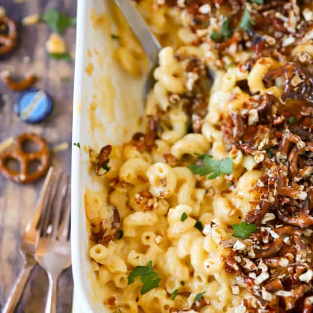 Beer Cheese Mac and Cheese A Seasoned Greeting