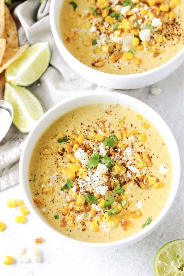 Creamy Mexican Corn Chowder - A Seasoned Greeting