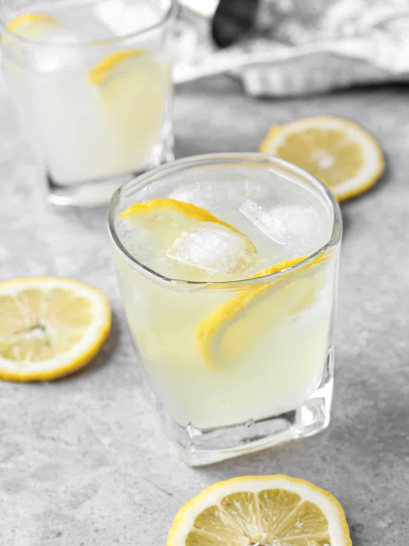 Limoncello and Vodka Cocktail - A Seasoned Greeting