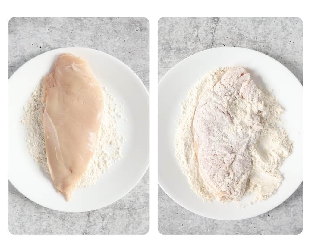 How to Dredge and Bread Chicken A Seasoned Greeting