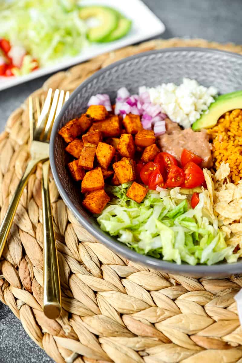 Sweet Potato Taco Bowls A Seasoned Greeting