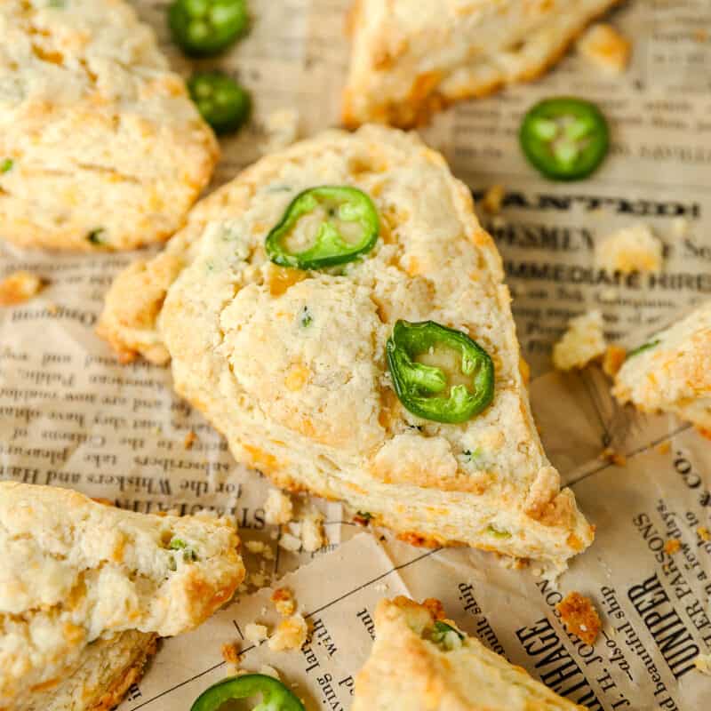 Jalapeño Cheddar Scones A Seasoned Greeting