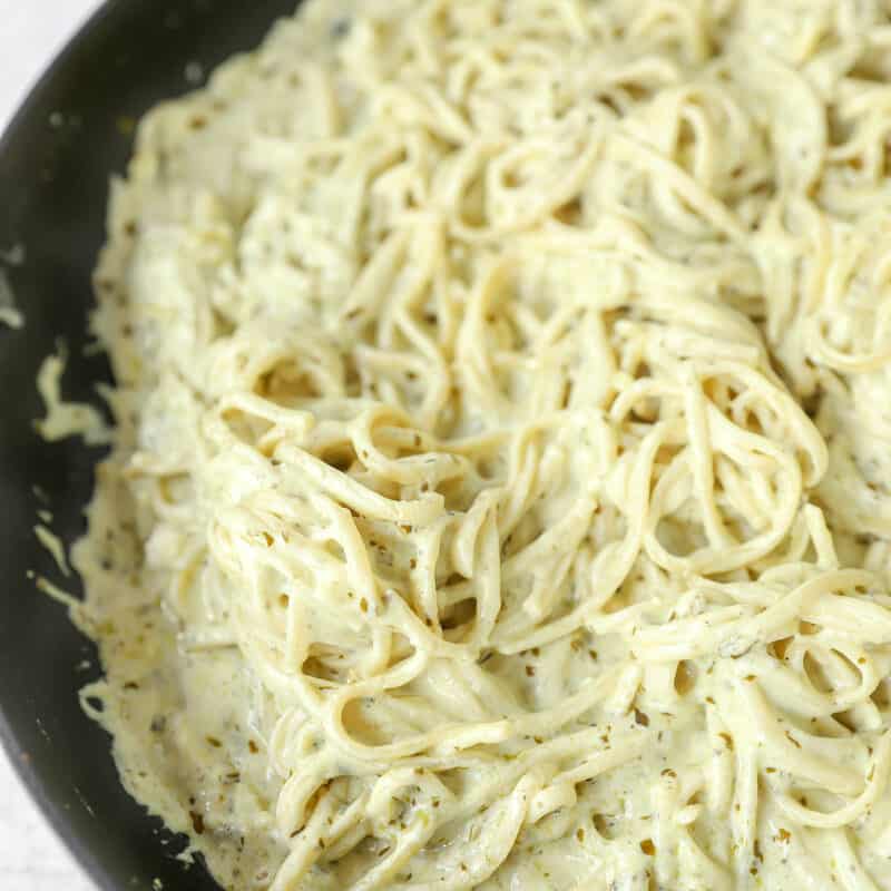 Pesto Alfredo A Seasoned Greeting