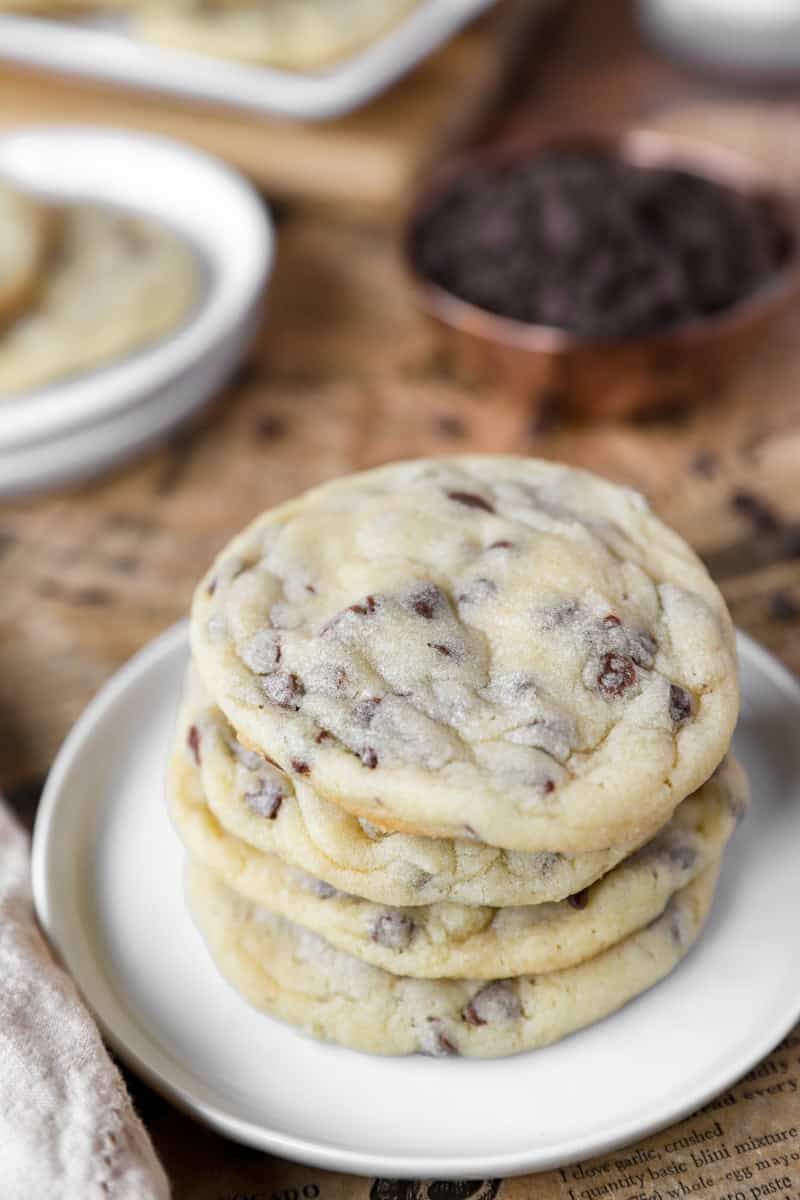No Brown Sugar Chocolate Chip Cookies - A Seasoned Greeting